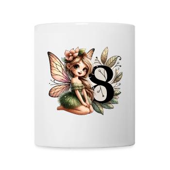 18 Jahre Fee Elfe süß Geburtstag Geschenk - Tasse - Weiß - Vorne