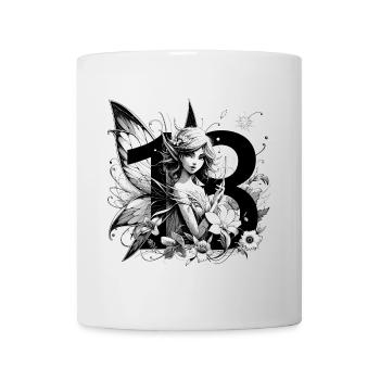 18 Jahre Fee Elfe süß Geburtstag Geschenk - Tasse - Weiß - Vorne