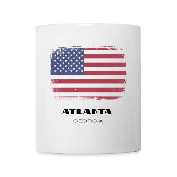 Atlanta, Georgia, USA - Mug - white - Front