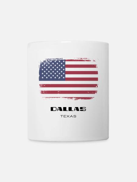 Dallas, Texas, USA - Tasse - Weiß