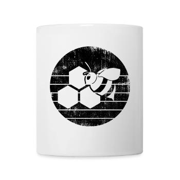 Abeille - Mug blanc - blanc - Devant
