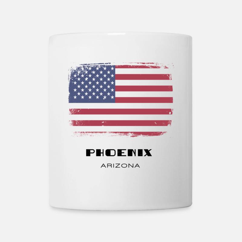 Phoenix, Arizona, USA - Tasse - Weiß