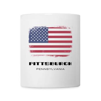 Pittsburgh, Pennsylvania, USA - Tasse - Weiß - Vorne