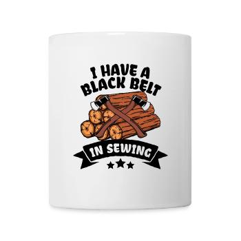 Lustige Sprüche Holzfäller holzfäller Holz - Tasse - Weiß - Vorne