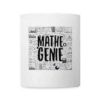 Mathe-Genie Mathematik Genie Mathe Geschenk - Tasse - Weiß - Vorne