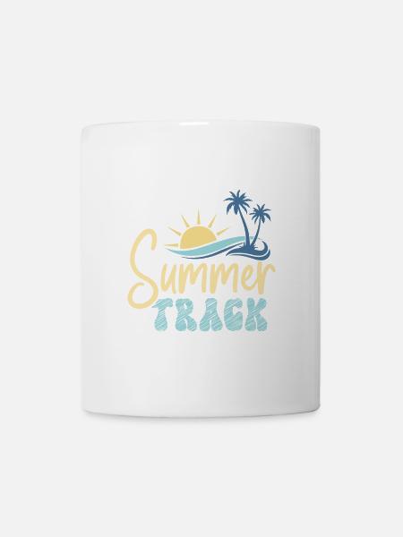 Sommerstrecke - Tasse - Weiß
