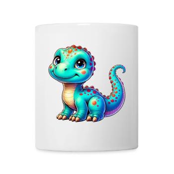 Dinosaurier - Tasse - Weiß - Vorne