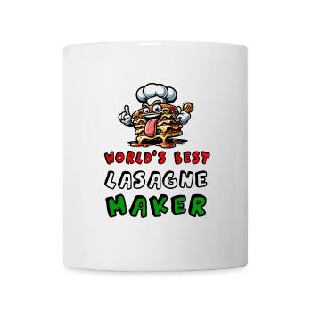 La meilleure machine à lasagnes au monde - Mug blanc - blanc - Devant