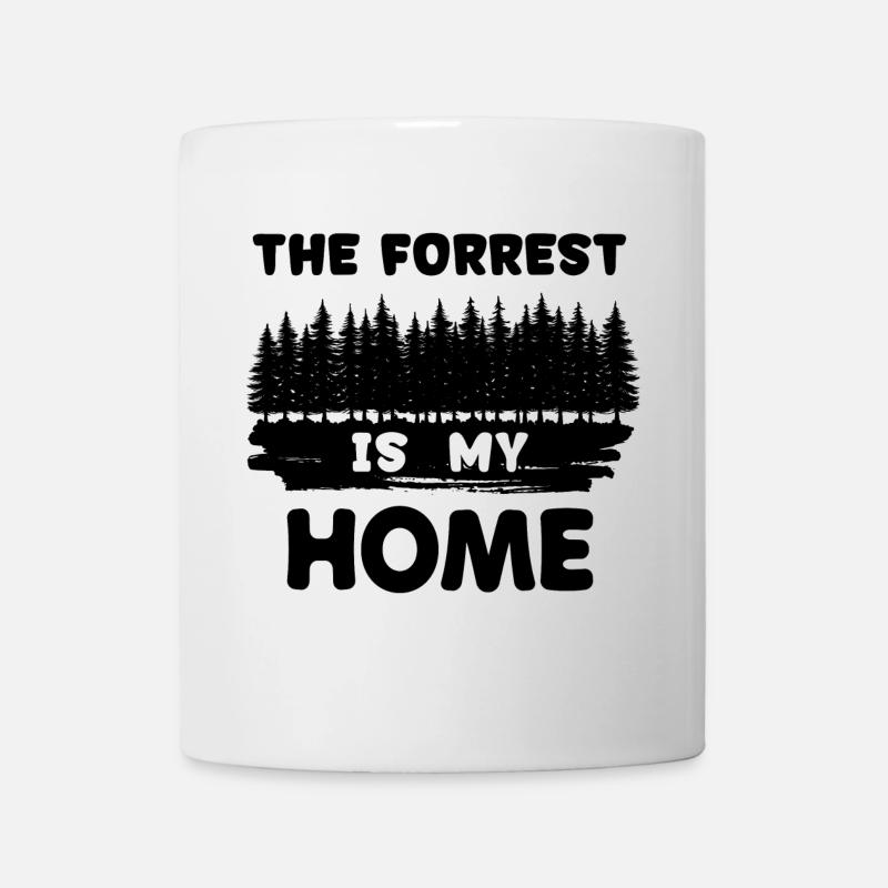 Förster Baum Statement Forst Holzfäller Holzarbeit - Tasse - Weiß