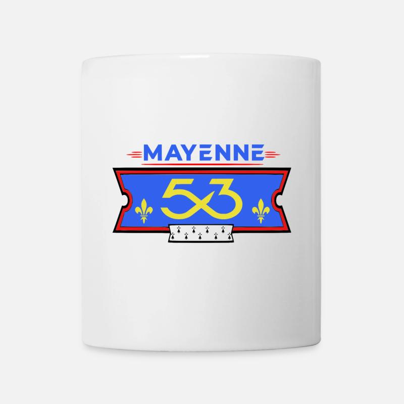 Mayenne - Mug blanc - blanc