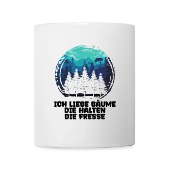 Forestry Statement Tree Lumberjack Wood Woodwork - Mug - white - Front