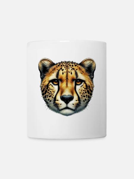 Gepard - Tasse - Weiß