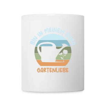 Garden Love My Office Funny Sayings Gardener - Mug - white - Front