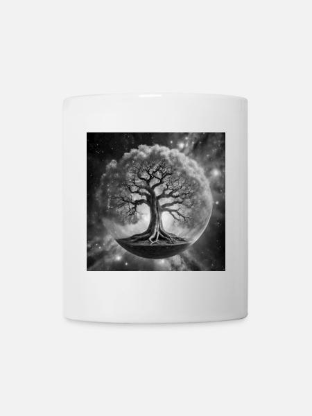 The Cosmic Yggdrasil - Mug - white