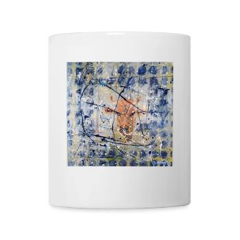 Abstract Animal Portrait with Cow - Mug - white - Front