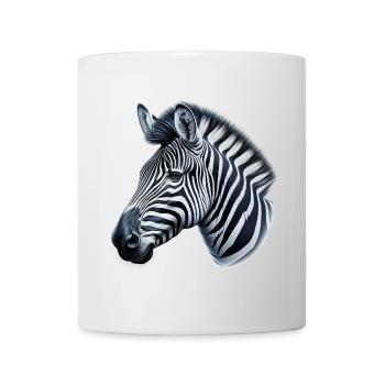 Zèbre - Mug blanc - blanc - Devant