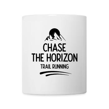 Trailrunning - Jagd auf den Horizont - Tasse - Weiß - Vorne