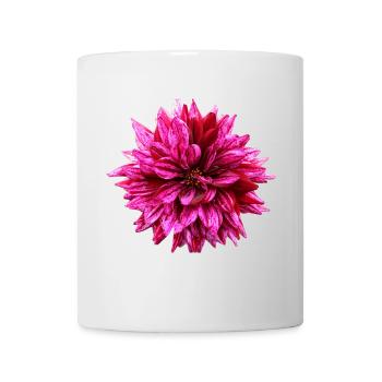 Flower Pink Pink Flower Flowers Pink Pink Flowers - Mug - white - Front
