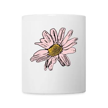 Flower Pink Pink Flower Flowers Pink Pink Flowers - Mug - white - Front
