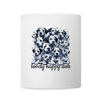 Dalmatian Puppy Puppy Cute Dots Dog Gift - Mug - white - Front