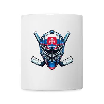 Ice Hockey Slovakia Flag Helmet Sport - Mug - white - Front