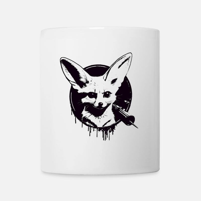 Fennek - Tasse - Weiß