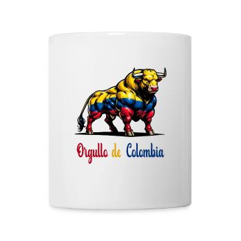 This is the pride of Colombia's flag - Mug - white - Front