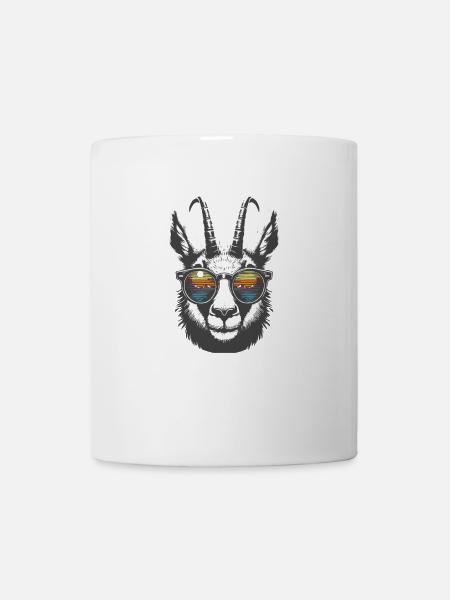 hurra die gams apres ski hütte schirurlaub wandern - Tasse - Weiß