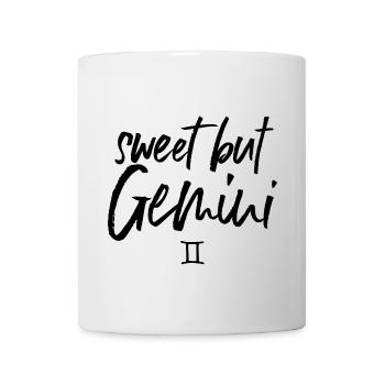Zodiaque des Gémeaux doux mais GÉMEAUX - Mug blanc - blanc - Devant