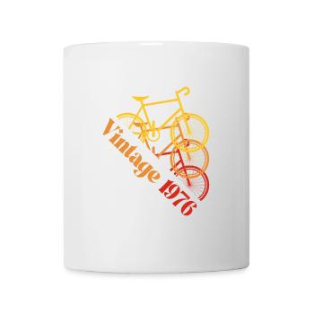 Vintage 1976 - Tasse - Weiß - Vorne
