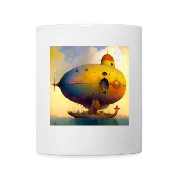 Schiff 02 - Tasse - Weiß - Vorne