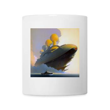 Schiff 03 - Tasse - Weiß - Vorne