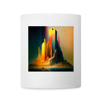 Megalopolis 03 - Mug blanc - blanc - Devant