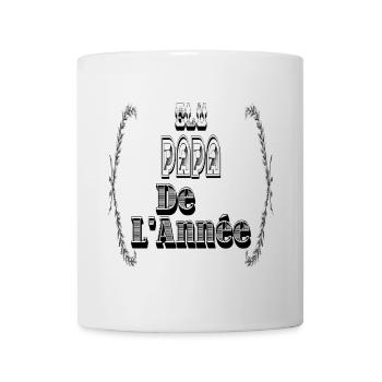Elu Papa Année Père - Mug blanc - blanc - Devant