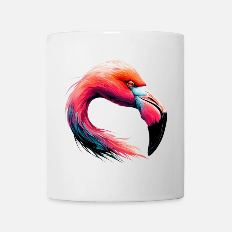 Flamingo - Tasse - Weiß