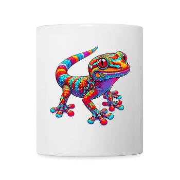 Gecko - Tasse - Weiß - Vorne