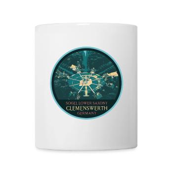 Illustration Château Clemenswerth, Allemagne - Mug blanc - blanc - Devant