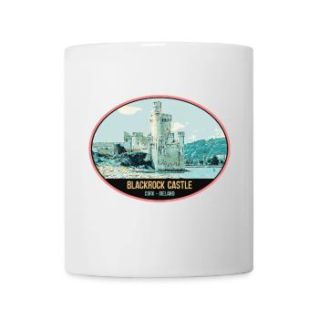 Illustration Blackrock Castle, Cork, Irland - Tasse - Weiß - Vorne