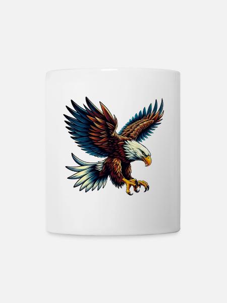 Adler - Tasse - Weiß