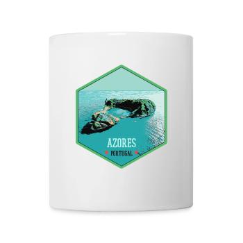 Illustration Volcanic islets, Azores - Mug - white - Front