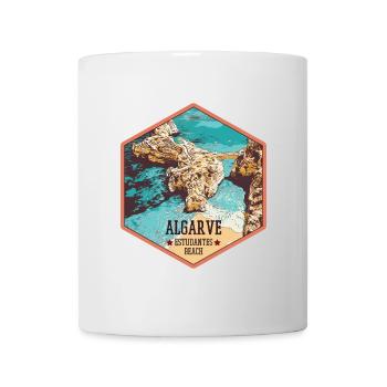 Estudantes beach near Lagos, Algarve - Mug - white - Front