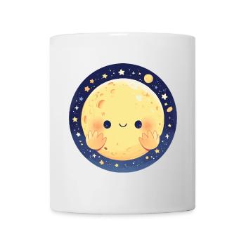 The Smiling Moon - Mug - white - Front