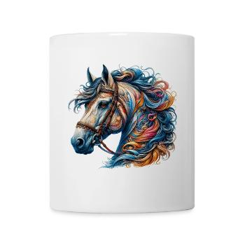 Pferd - Tasse - Weiß - Vorne