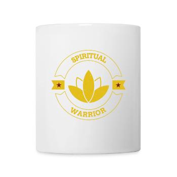 Spiritual Warrior motivation - Mug blanc - blanc - Devant