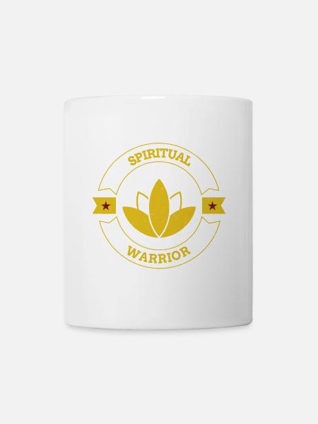 Spiritual Warrior motivation - Mug blanc - blanc