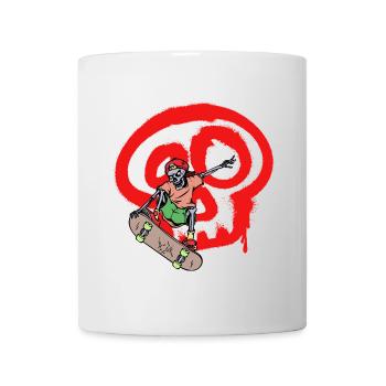 Kunst Strassenkunst Graffiti Zeichnen Wildstyle - Tasse - Weiß - Vorne