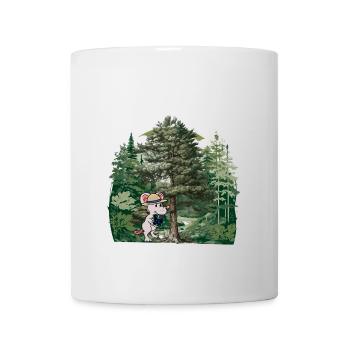 Forêt Tyrolienne, Souris, Gentiane, Alpes, Alm, Nature, Forêt - Mug blanc - blanc - Devant