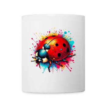 Marienkäfer - Tasse - Weiß - Vorne