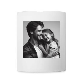 Vater-Tochter-Liebe - Tasse - Weiß - Vorne