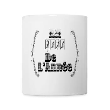 Elue Mère Année Maman - Mug blanc - blanc - Devant